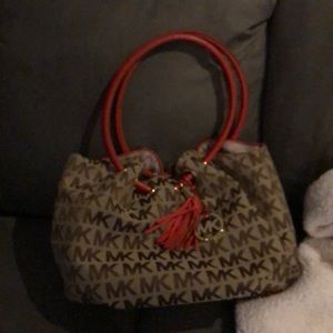 Michael Kors tan purse. Never used